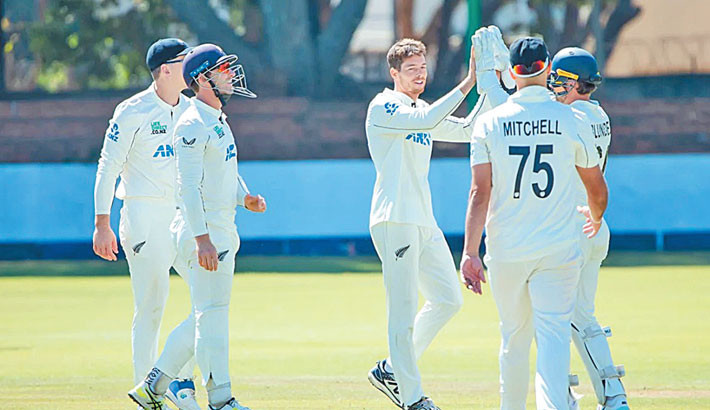 Santner takes four as New Zealand win by nine wickets