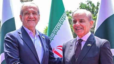 Pakistan, Iran aim to boost bilateral trade to $10b: Shehbaz