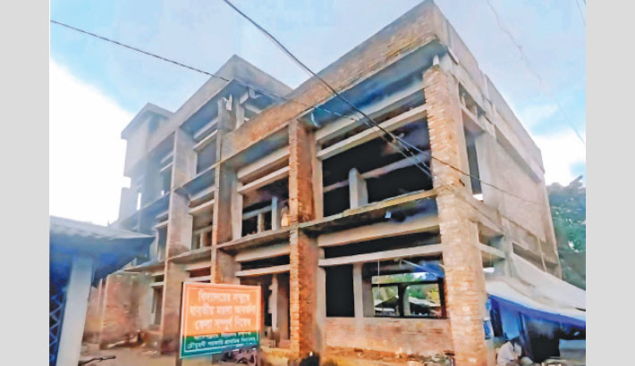 Contractor flees with money leaving school work incomplete in Habiganj
