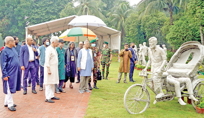 CA inspects progress of July Memorial Museum