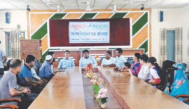Discussion on social awareness held in Dharmapasha