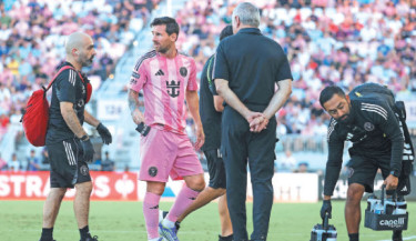Messi out indefinitely