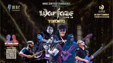"Warfaze Live in Canada" celebrating 40 years on the world stage