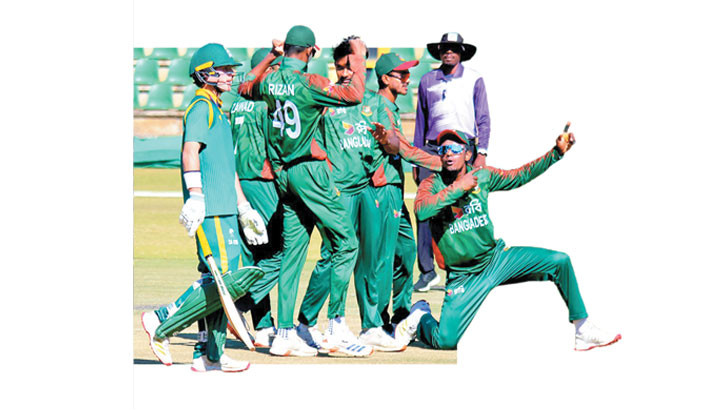 Sanjid stars as junior Tigers beat SA