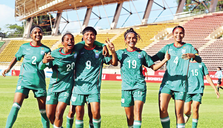 Trishna hat-trick leads Bangladesh to 8-0 mauling of Timor-Leste
