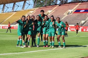Trishna hat-trick leads Bangladesh to 8-0 mauling of Timor-Leste