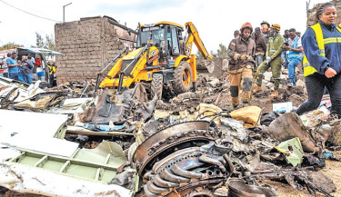 Medical plane crashes near Nairobi, killing six
