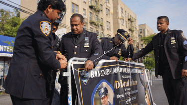 Death of NYPD officer spotlights rise of Bangladeshi immigrants within ranks