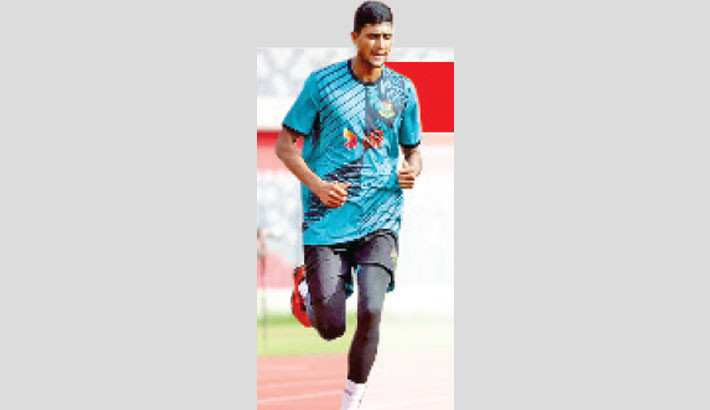 Nahid Rana steals the show in fitness drill