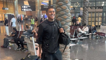 Cuba Mitchell arrives in Doha to join Kings squad