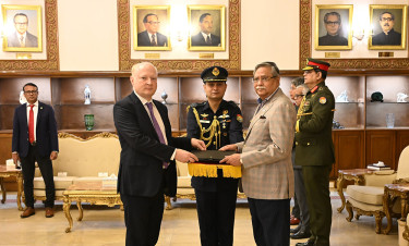 New German Ambassador Rüdiger Lotz presents credentials, vows to deepen ties