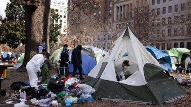 Homeless people must ‘move out’ of Washington DC:  Trump