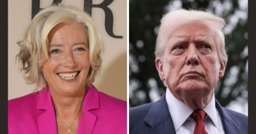 Actor Emma Thompson says Trump called her on day of divorce for a date
