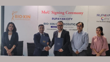 Rupayan City and Bio-Xin Cosmeceuticals signs MoU