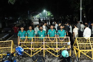 Dhanmondi 32 under tight security as 15 August approached