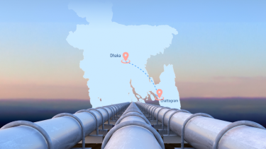 250km pipeline between Dhaka, Ctg to be inaugurated Saturday
