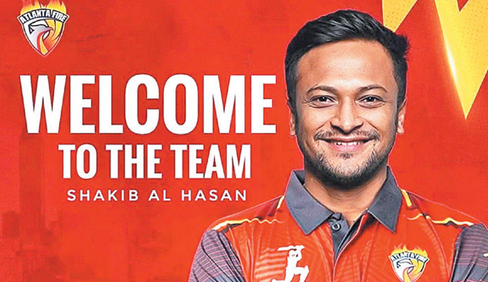Shakib signs with Atlanta Fire for Minor League Cricket