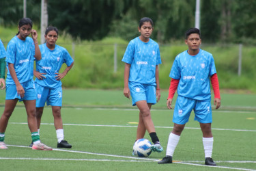 Bangladesh U-17 women adapt to faster pitches ahead of SAFF Championship