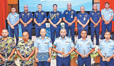 Best airmen, MODC personnel receive certificates