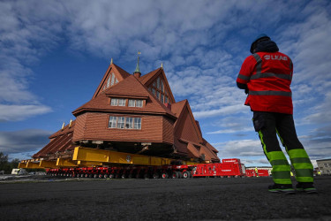 Entire church begins two-day 'walk' across Swedish city