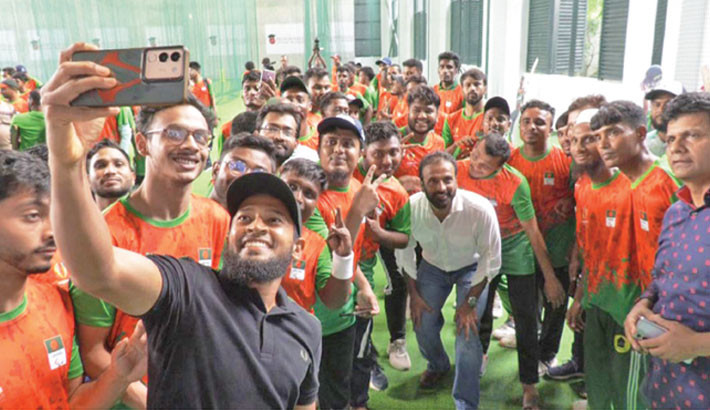 Mushfiqur advocates for int’l cricket at Bashundhara Sports City