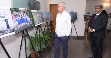 Bangladesh Embassy in Kathmandu hosts 'July Beyond Borders' exhibition
