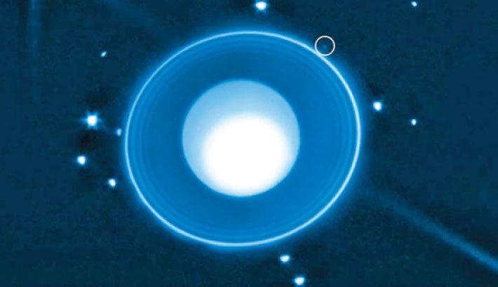 Webb telescope finds new tiny moon around Uranus