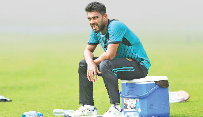 Miraz uses break to refine bowling technique