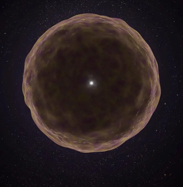 Scientists get a rare peek inside of an exploding star