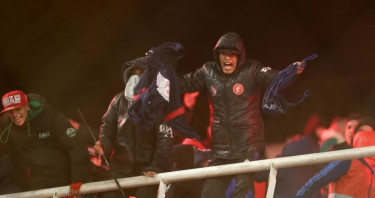 Ten hurt, 90 arrested as match abandoned following fan violence in Argentina