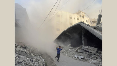 Israel pounds Gaza City as military takes first moves in offensive