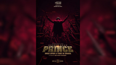 Shakib Khan unveils poster of upcoming film 'Prince: Once Upon A Time in Dhaka'