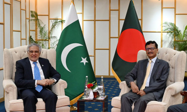 Foreign Adviser starts talks with Pak FM