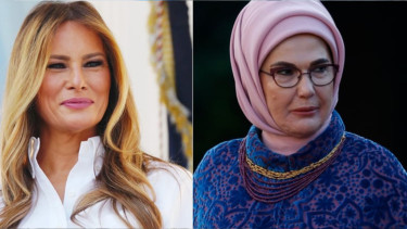 Erdogan’s wife urges Melania Trump to speak up for Gaza children