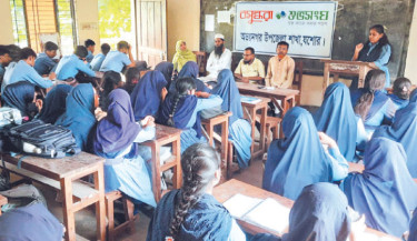 Meeting in Abhaynagar raises awareness against child marriage, dowry