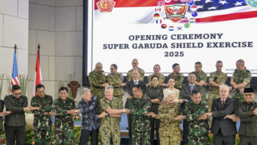 Indonesia, US and allies launch joint military drills