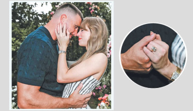 Taylor Swift stuns with $550,000 vintage-inspired engagement ring