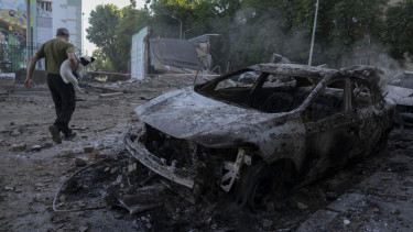 Russia launches mass drone, missile attack on Kyiv
