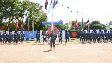 Navy members awarded UN Peacekeeping Medal in South Sudan