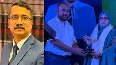 Haider Ali receives special honour for fearless journalism