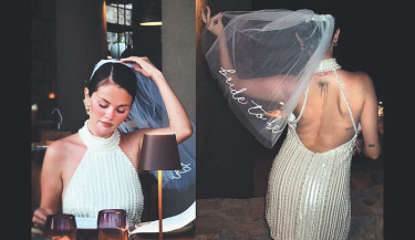 Bride-to-be Selena Gomez wows in beachy bachelorette photos