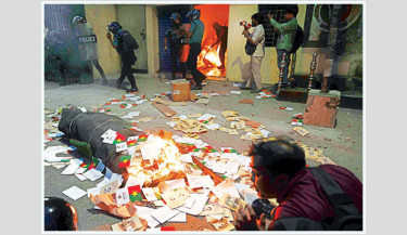 Calls to ban JaPa grow as offices vandalised, torched