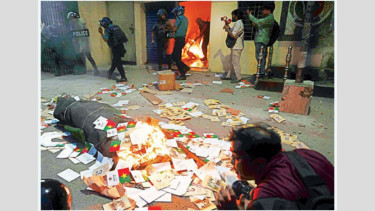 Calls to ban JaPa grow as offices vandalised, torched