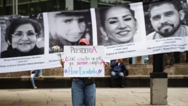 Thousands protest across Mexico for 130,000 missing