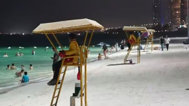 Night Beach opens on Abu Dhabi Corniche with sports and recreation