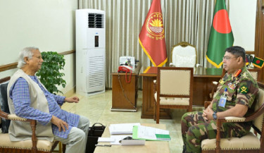 Yunus for close coordination among all forces before polls; Waker vows full support