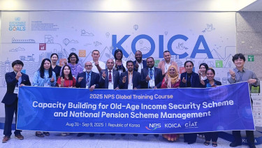 Bangladesh pension officials join KOICA training in South Korea