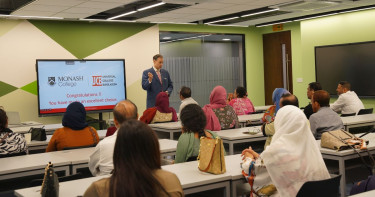 UCBD hosts orientation for third intake of Monash Foundation 2025 programme