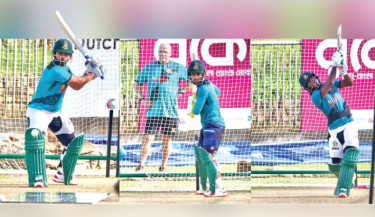 Batting practice lost in winning chase