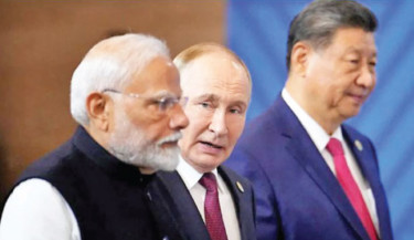 How oil has brought Russia, China and India closer